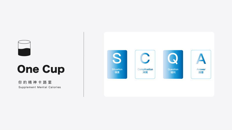SCQA沟通模型-OneCup